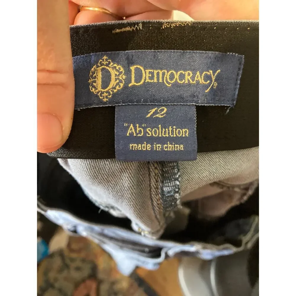 Democracy Blue Jeans Ab‎ Solution Size 12